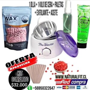 Kit olla 1 kilo y exfoliante