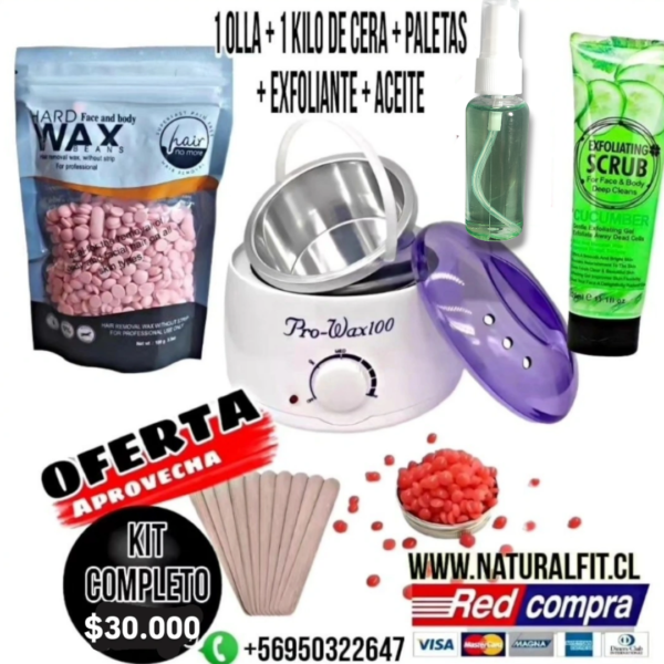 Kit olla 1 kilo y exfoliante