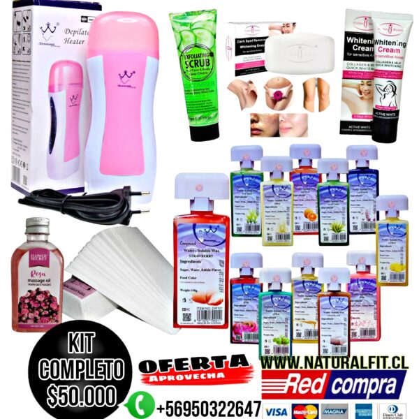 Kit roll y blanqueador