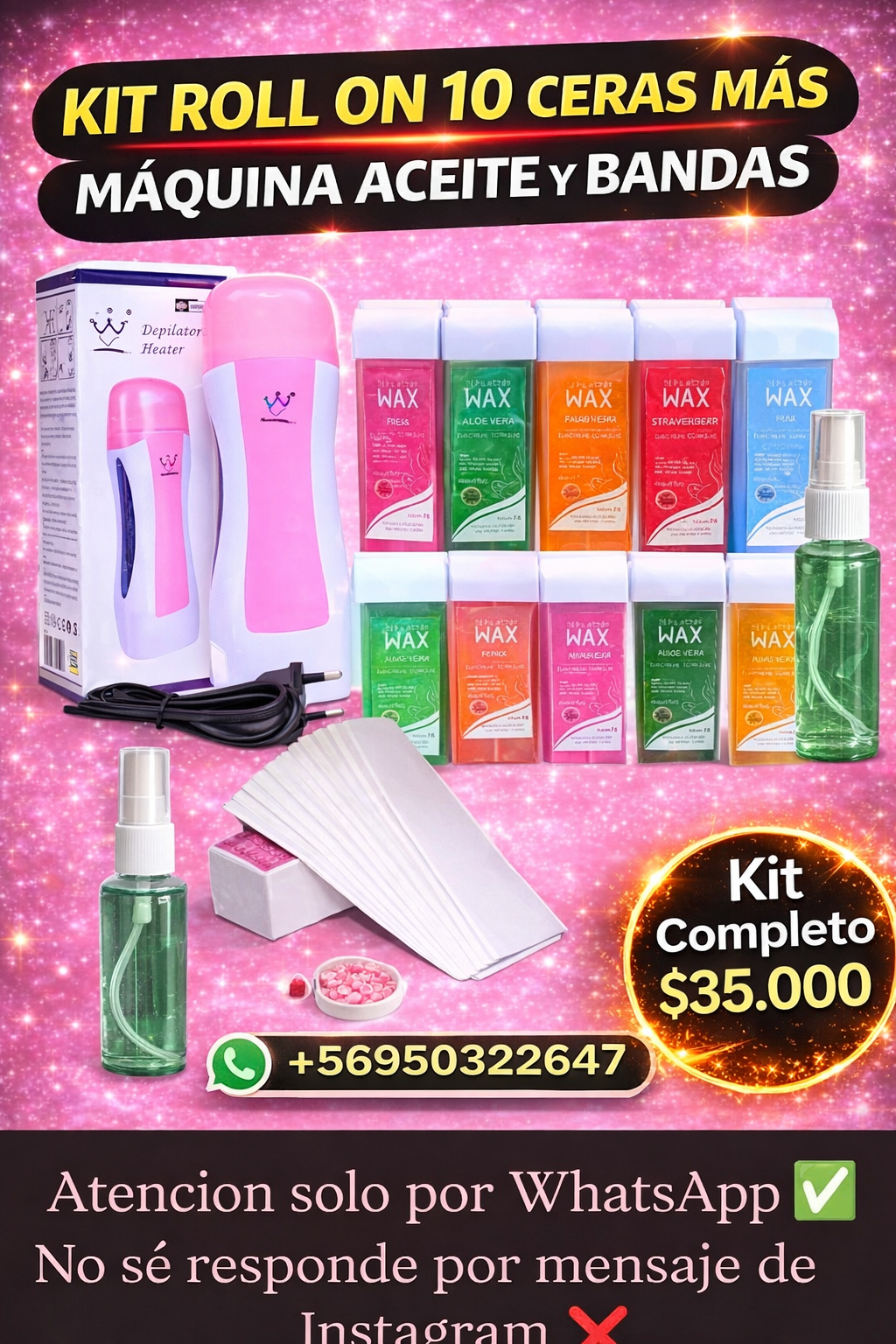 Kit roll on 10 ceras