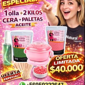 Kit fundidor de silicona+ cera 2 kilos