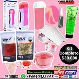 Kit silicona y roll on 30