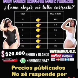 Body corset reductor