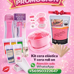 Kit  roll on y cera elástica