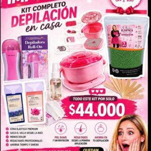 Kit roll on y cera elástica