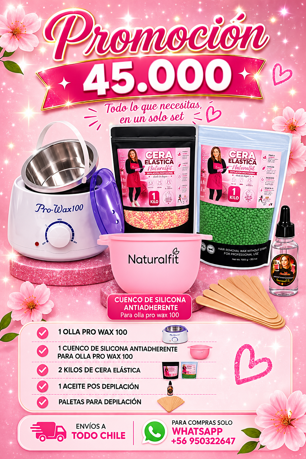 Kit olla + 2 kilos + cuenco