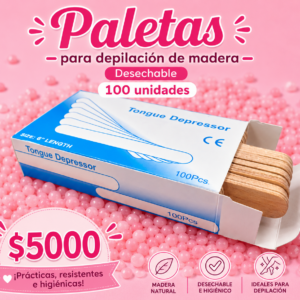 Paletas para depilación