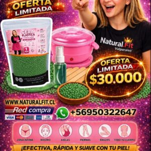 Kit olla silicona y 1 kilo de cera elástica