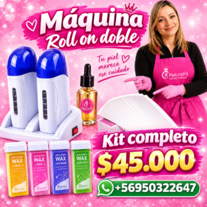 MAQUINA ROLL ON DOBLE